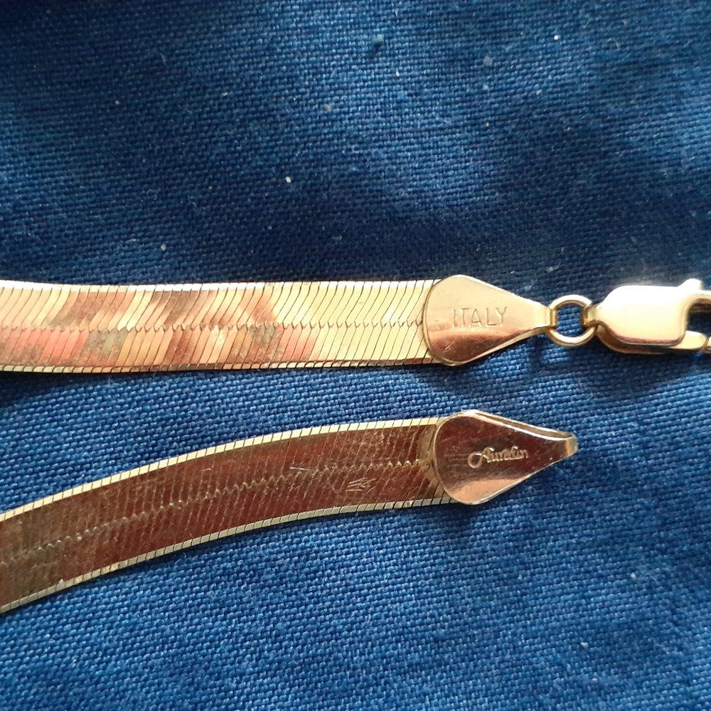 14 gold chain  6.5mm